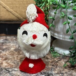 Vintage Santa Holiday Decoration